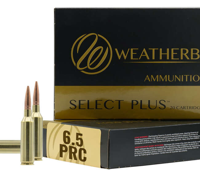 WEATHERBY 6.5PRC 130GR SWIFT SCIROCCO