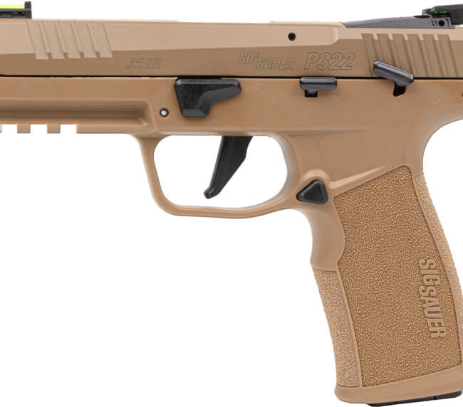 SIG P322 22LR 20R 4B FO COY