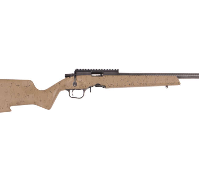 CHRISTENSEN ARMS RANGER 17HMR TAN/BLK 18"