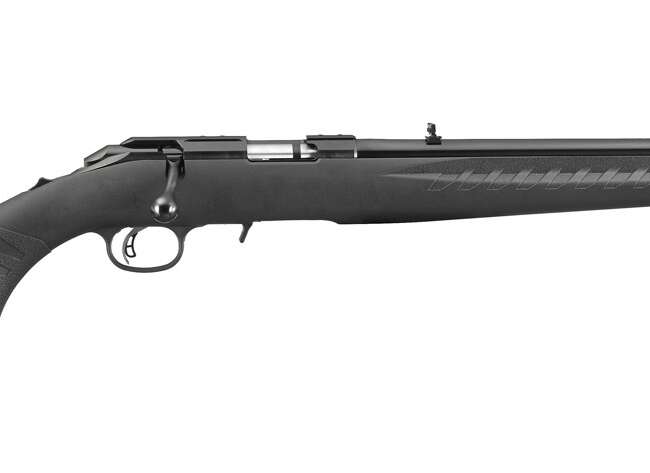 RUGER AMERICAN CPT 22LR BL/SY 18" TB