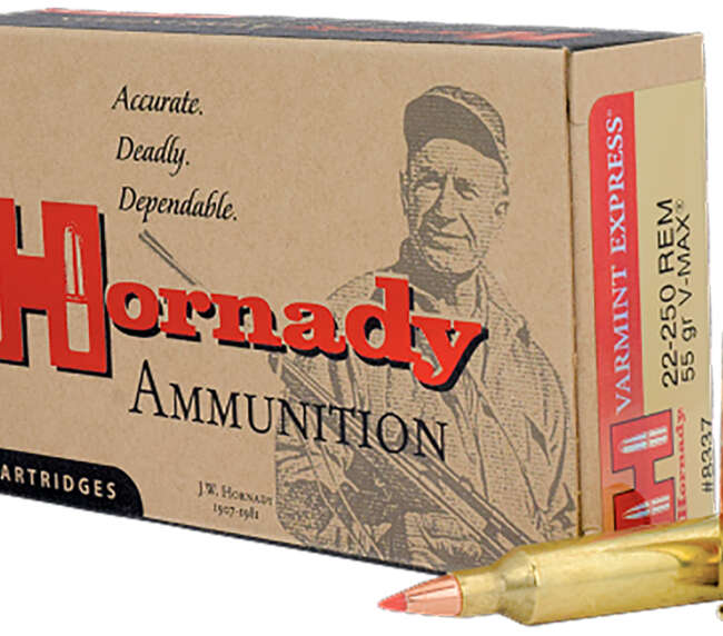 HRN 22-250 55GR V-MAX 20RD