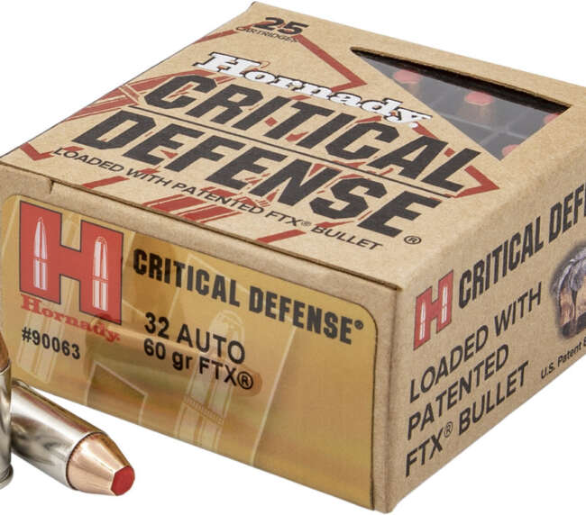HRN 32AP 60GR CRITDEF FTX 25RD