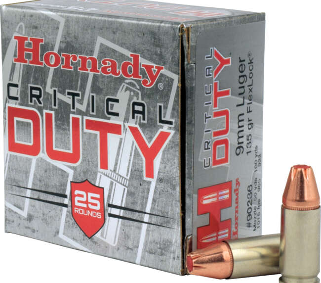 HRN 9MM 135GR CDUTY FLX 25RD