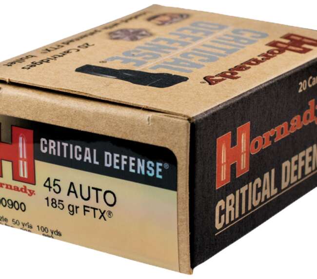 HRN 45AP 185GR CRITDEF FTX 20R