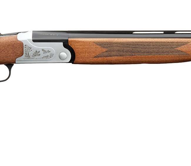 CHARLES DALY 202 WHITE O/U 28/26 BL/WD 2.75