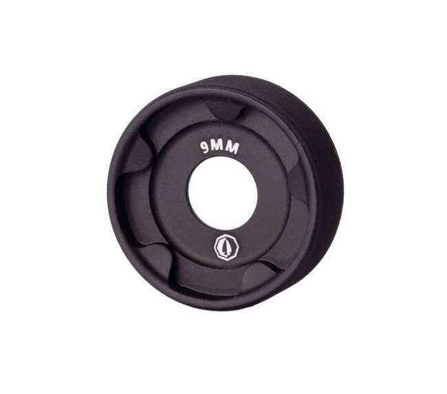 RUGGED SUPPRESSORS OBSIDIAN FRONT CAP 9MM