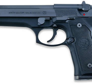 BERETTA 92 M-9 9MM BL/SY 4.9" 10+1 FS