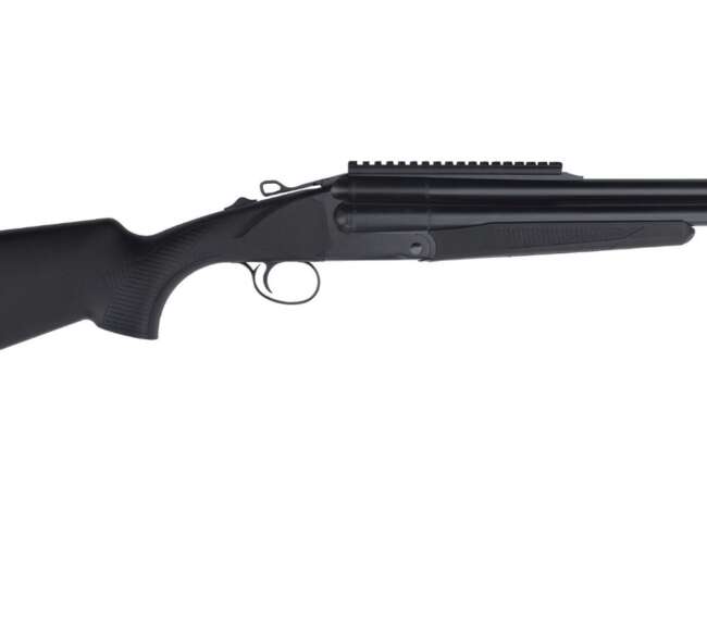 CHARLES DALY TRIPLE THREAT 12/18.5 BL/SY 3"