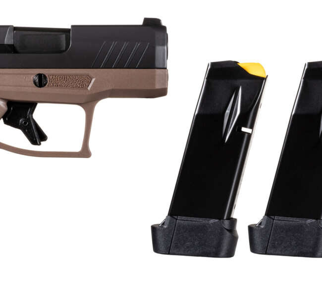 TAURUS GX4 9MM BLK/BRN 3" 13+1 4 MAGS