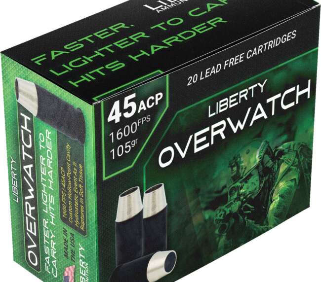 LIB 45AP 105GR OVERWTCH HP 20R