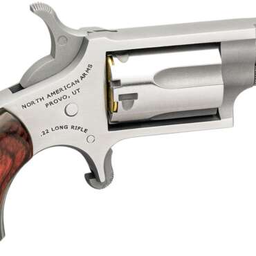 NORTH AMERICAN ARMS MINI 22LR REV 1-1/8" SS PORTED