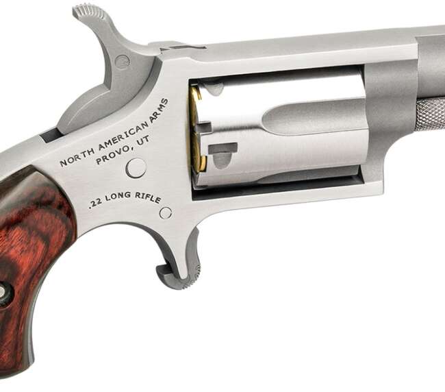 NORTH AMERICAN ARMS MINI 22LR REV 1-1/8" SS PORTED