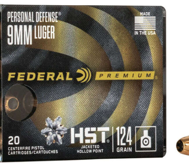 FDR 9MM 124GR HST JHP 20RD