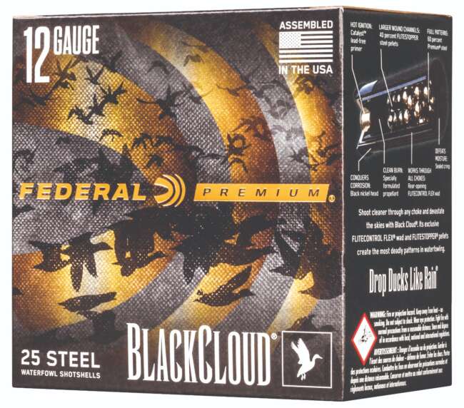 FDR 12G BLKCLD 3-1.25-2 25RD