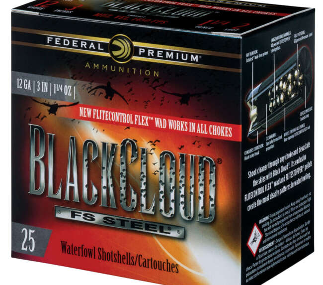 FDR 12G BLKCLD 3-1.25-4 25RD
