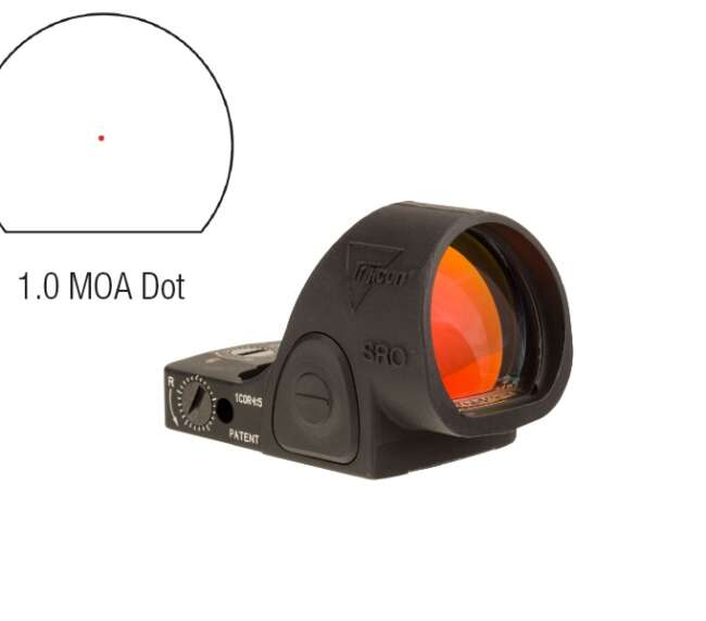 TRIJICON SRO ADJ SIGHT LED 1MOA RED