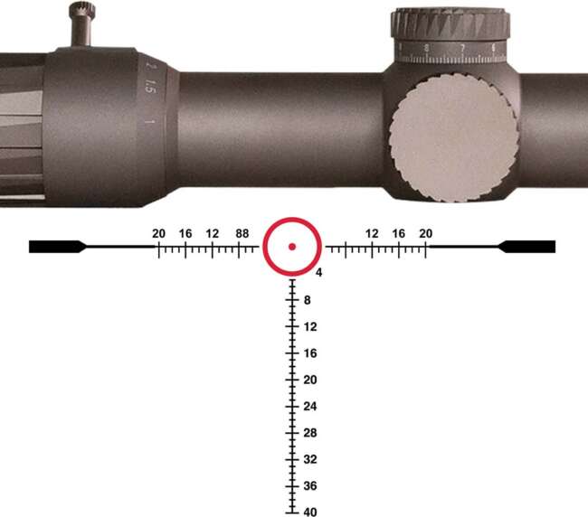 EOT VUDU 1-10X28 FFP SR4 FDE