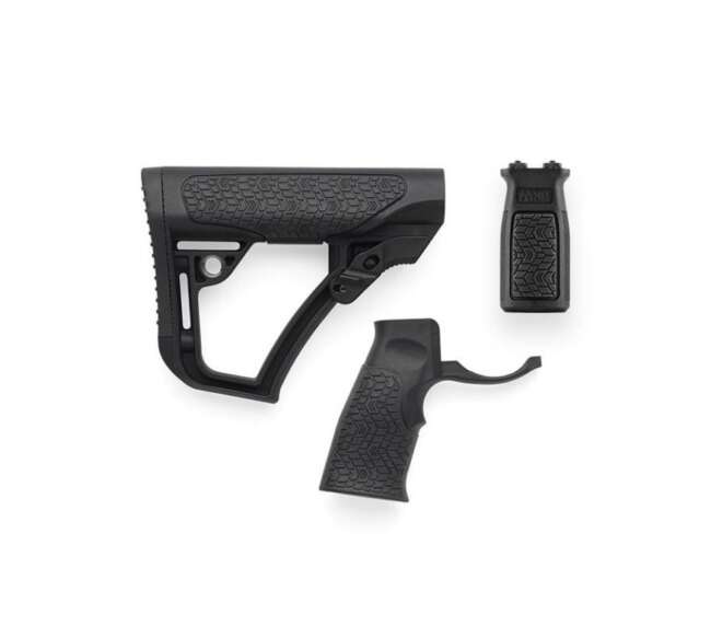 DANIEL DEFENSE STOCK/GRIP/FOREGRIP M-LOK BLK