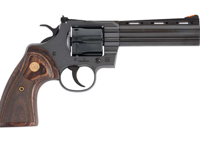 COLT PYTHON 357MAG BL 5" 6RD AS