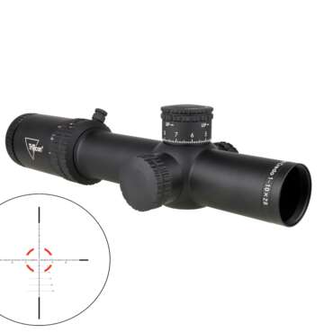 TRIJICON CREDO 1-10X28 BLK MRAD FFP ILL