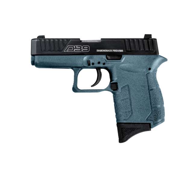 DIAMONDBACK FIREARMS DB9 GEN IV 9MM JJ BLUE 3" 6+1