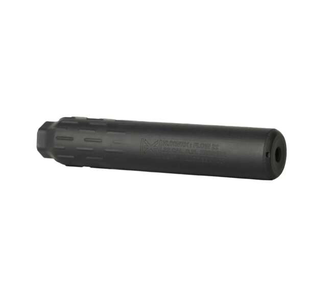 HUXWRX FLOW 22 TI SILENCER 1/2X28 BLK