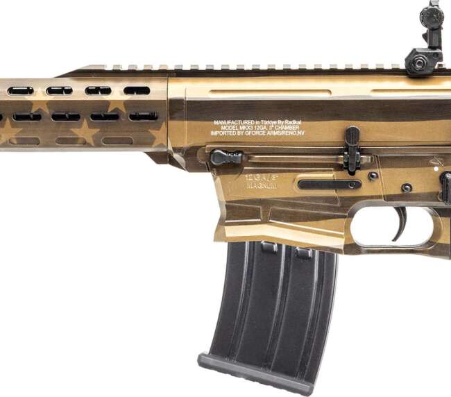G Force Arms GF25MERCA- USA FLAG SHOTGUN