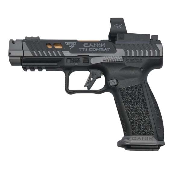 CANIK TTI COMBAT 9MM SMOKE 21+1 MO3