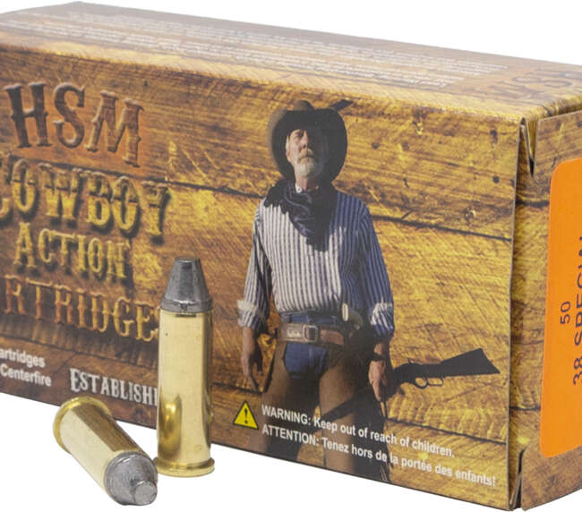 HSM 38SP 148GR CWBY SWC 50RD