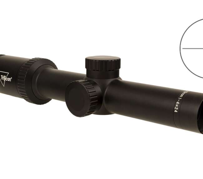 TRIJICON HURON 1-4X24 BLK 30MM BDC