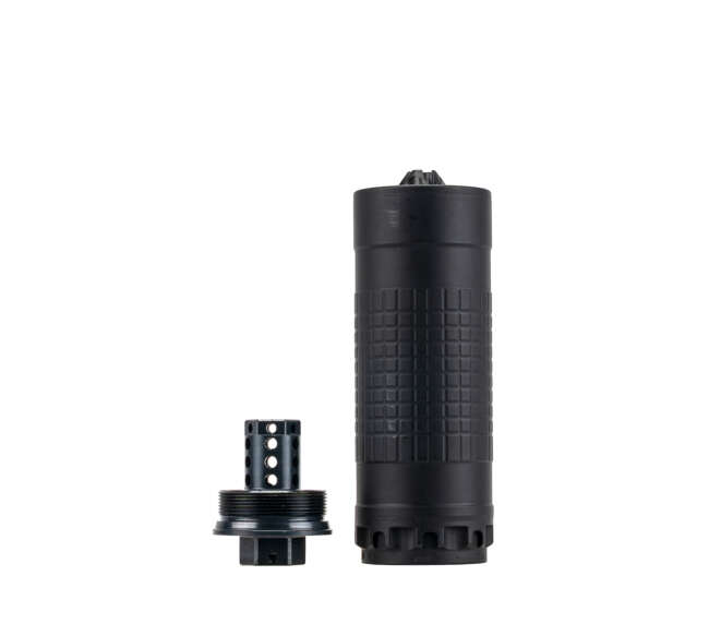 IWI - ISRAEL WEAPON INDUSTRIES IWS6 6MM K SILENCER 1/2X28 BLK