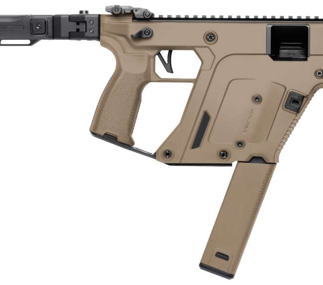 KRISS USA VECTOR SBR 9MM 5.5" FDE 40+1