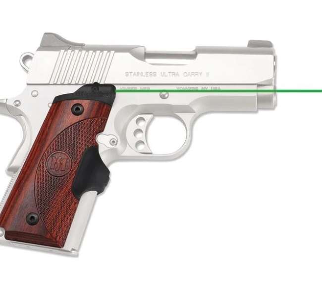 CRIMSON TRACE LASERGRIP 1911 COMPACT WOOD