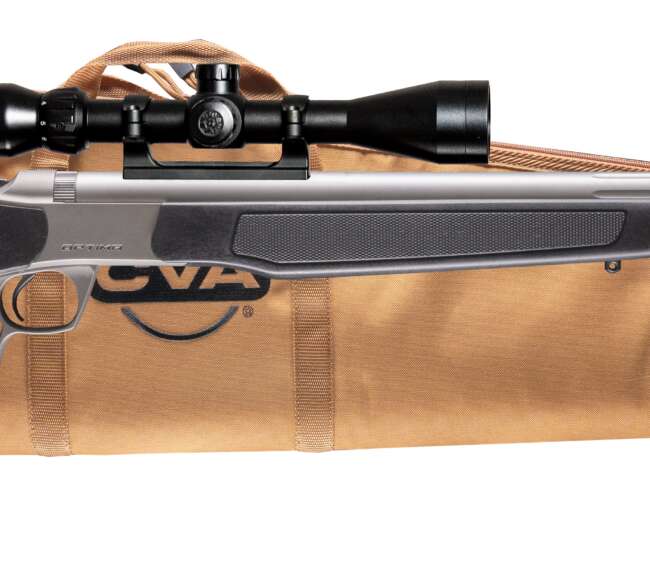 CVA OPTIMA .50CAL SS/BLK PKG