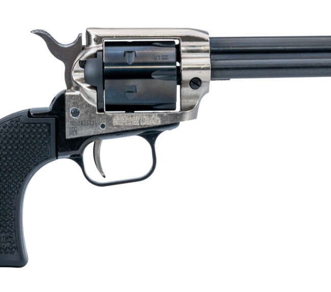 HERITAGE MANUFACTURING 22LR NICKEL POLY STAR 4.75"  #