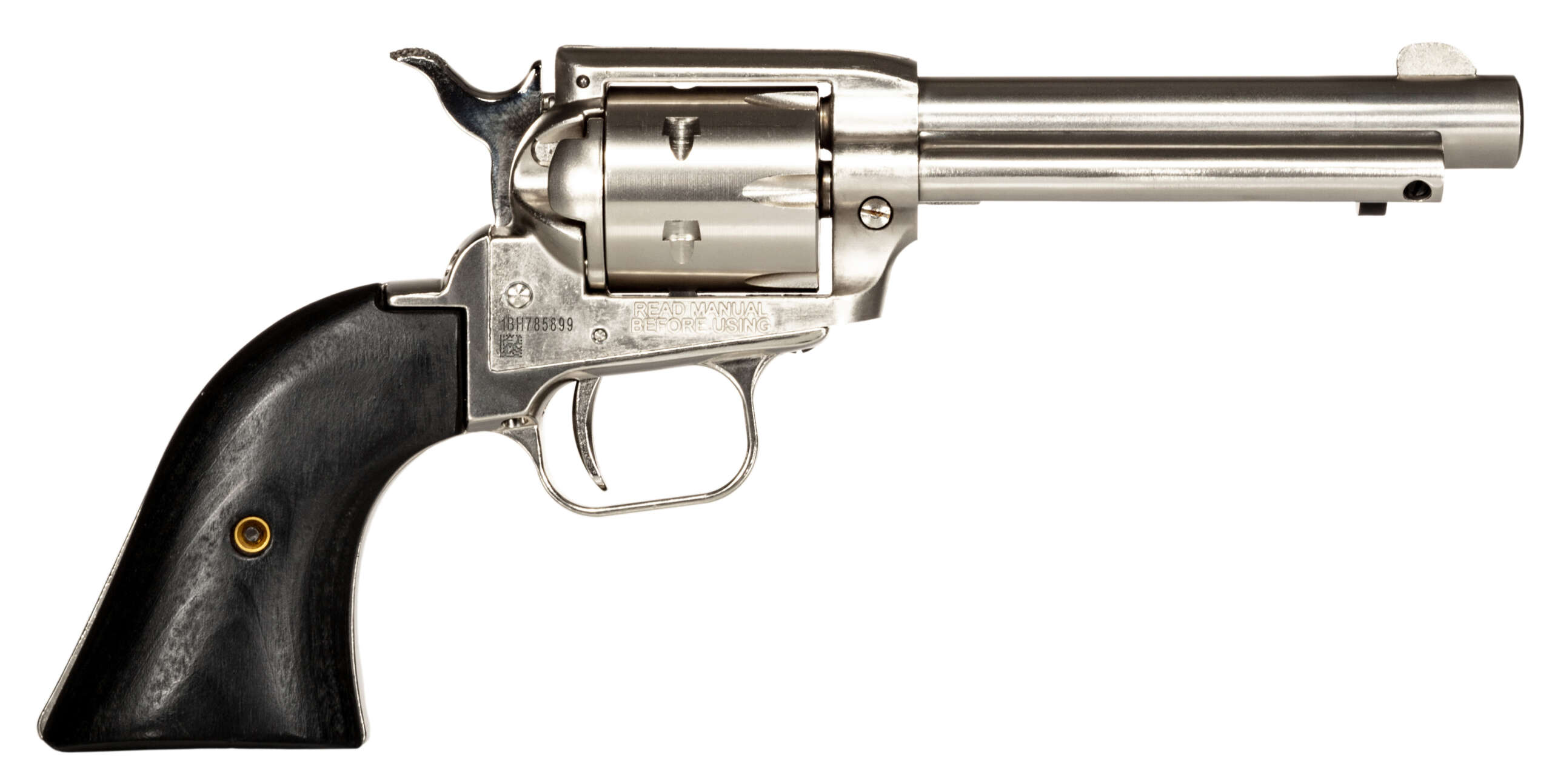 HERITAGE MANUFACTURING 22LR NICKEL 4.75" FS BLK LAM