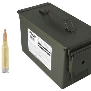 SIG SAUER AMMO 6.8X51 HYBRID BALL 460RD