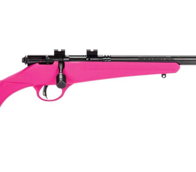 SAVAGE ARMS RASCAL 22LR CPT HEAVY BBL PINK
