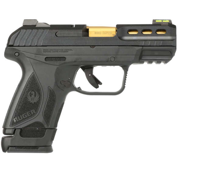 RUGER SECURITY-380 380ACP BLK/GLD
