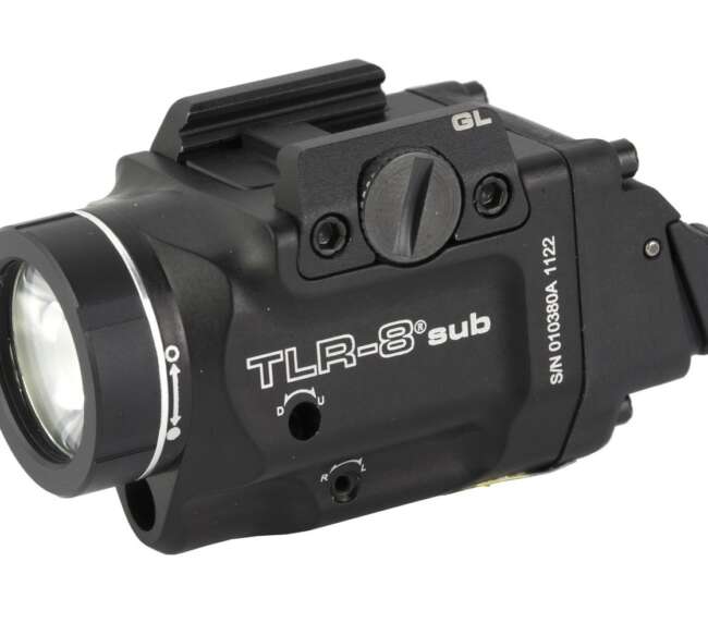 STREAMLIGHT TLR-8 SUB 500LM G43X LGT/LSR