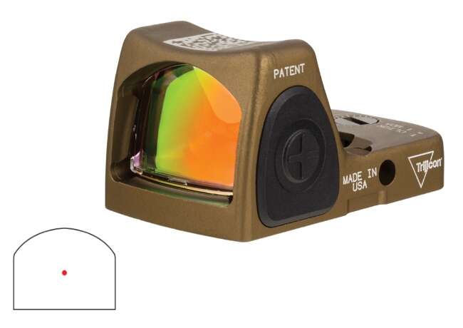 TRIJICON RMR TYPE 2 HRS 3.25 MOA COY BN