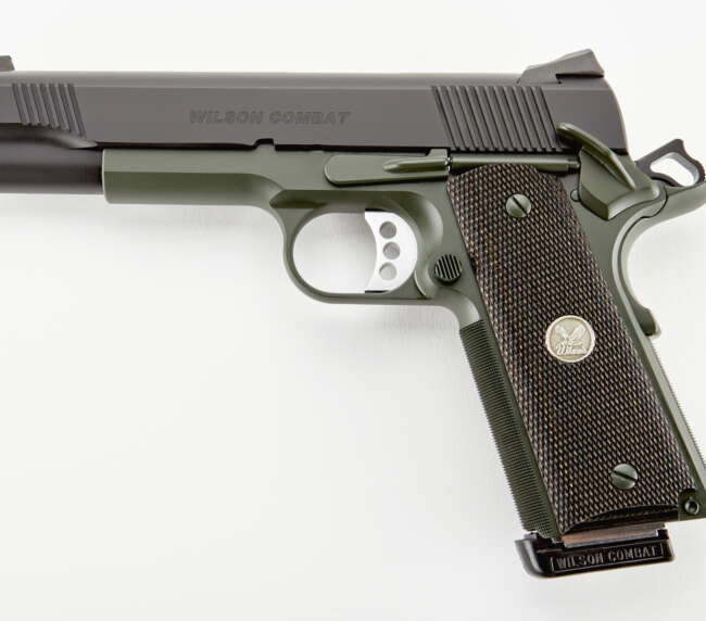 WILSON COMBAT CQB 45ACP 5" 8+1 BLK/GRN CA