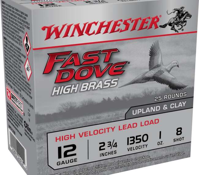 WIN 12G FASTDOVE 2.75-1-8 25RD