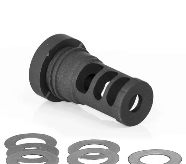 YANKEE HILL MACHINE COMPANY MUZZLE BRAKE 30CAL LTA 5/8-24