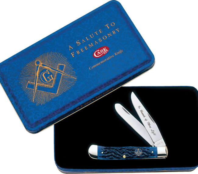 CAE TRAPPER MASONIC GIFT TIN