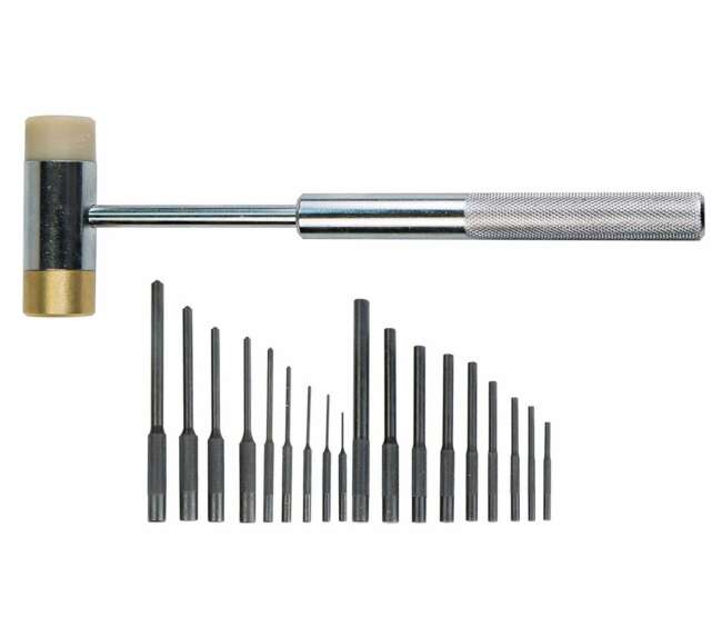 WHE MASTER ROLL PIN PUNCH SET