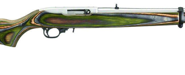 RUG 10/22 22LR SEMI SS GRN/MTN