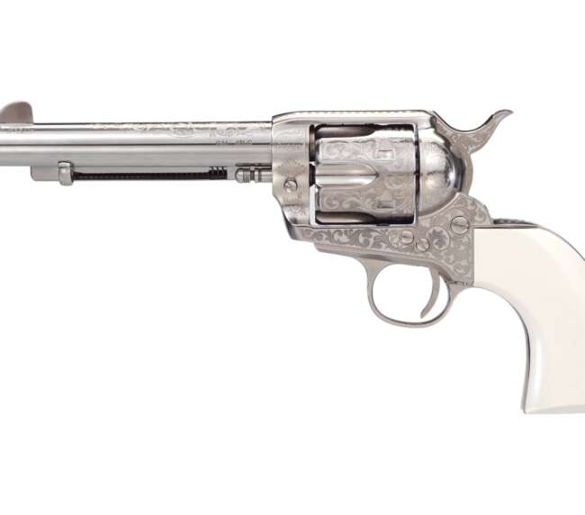 TAYLOR'S & COMPANY OUTLAW LEG 357MAG NK/IVORY 5.5