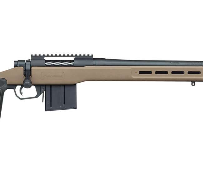 MOSSBERG PATRIOT LR TAC 6.5CR FDE 22"