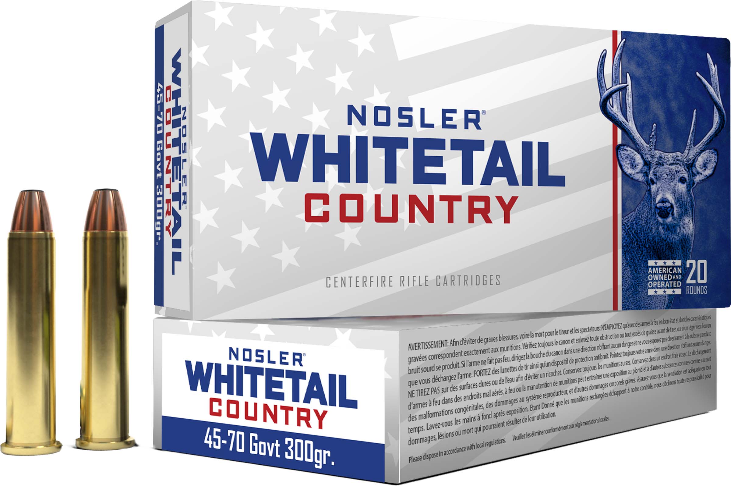 NOS 45-70 300GR WCA SW 20RD